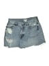 Forever 21 100% Cotton Blue Denim Shorts Size 29 waist - photo 1