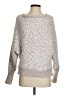 Jessica Simpson 100% Polyester Animal Print Silver Pullover Sweater Size S - photo 1
