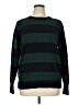 Brandy Melville 100% Cotton Stripes Green Pullover Sweater Size 0X (estimated) - photo 1