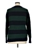 Brandy Melville 100% Cotton Stripes Green Pullover Sweater Size 0X (estimated) - photo 2