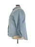 Unbranded Blue Long Sleeve Button-Down Shirt Size 3X - photo 5