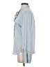 Paige 100% Polyester Gray Long Sleeve Blouse Size XS - photo 5