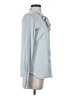 Paige 100% Polyester Gray Long Sleeve Blouse Size XS - photo 4