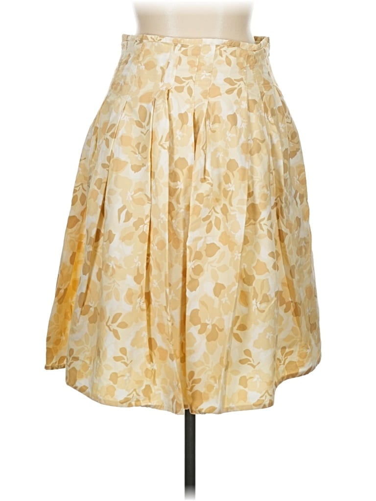 Pre-owned Eddie Bauer Formal Skirt In Gold