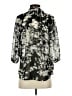 Bellatrix 100% Polyester Black 3/4 Sleeve Blouse Size XS - photo 2