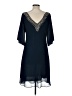 Jkara 100% Polyester Blue Cocktail Dress Size 12 - photo 2