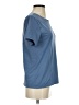 Fabletics Solid Blue Active T-Shirt Size S - photo 4
