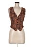 Unbranded Brown Sleeveless Blouse Size 7 - photo 1