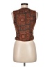 Unbranded Brown Sleeveless Blouse Size 7 - photo 2