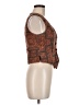 Unbranded Brown Sleeveless Blouse Size 7 - photo 4