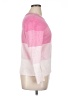 Talbots 100% Cotton Color Block Pink Pullover Sweater Size 0X - photo 4