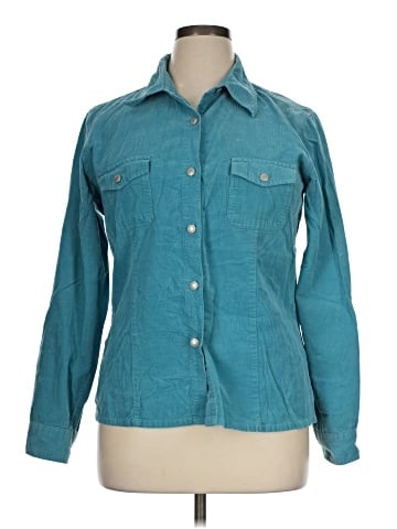 Gap Long Sleeve Button-Down Shirt (view 1)