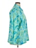 Draper's & Damon's 100% Polyester Teal Long Sleeve Blouse Size XL - photo 4