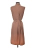 Uniqlo Solid Brown Casual Dress Size S - photo 2