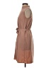 Uniqlo Solid Brown Casual Dress Size S - photo 5