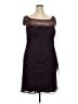 Xscape 100% Polyester Burgundy Cocktail Dress Size 18 - photo 1