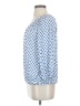 MICHAEL Michael Kors 100% Viscose Blue 3/4 Sleeve Blouse Size S - photo 5