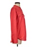 Calvin Klein 100% Polyester Color Block Red Long Sleeve Blouse Size S - photo 4