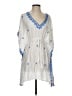 Tommy Bahama 100% Rayon Blue Kimono Size Sm - Med - photo 1