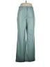 Express 100% Polyester Teal Dress Pants Size 14 - photo 1