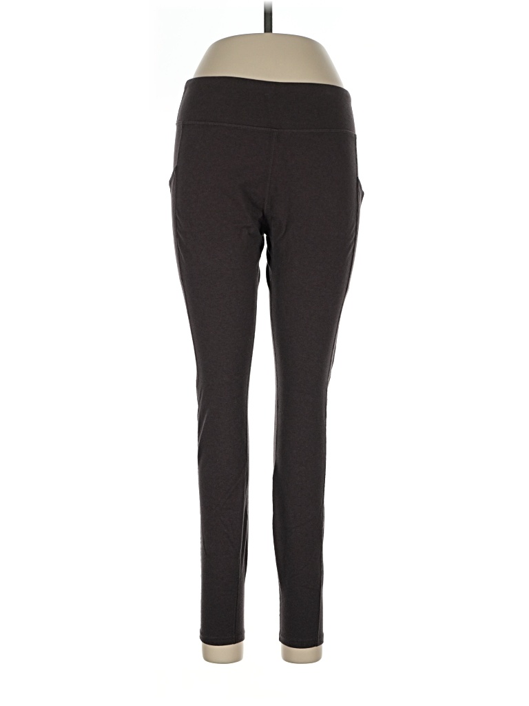 Pre-owned Pact Active Pants In Black