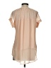 Daniel Rainn 100% Polyester Tan Short Sleeve Blouse Size S - photo 2