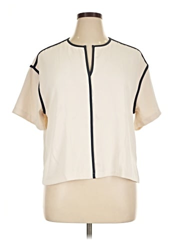 MELLODAY Short Sleeve Blouse (view 1)