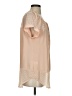 Daniel Rainn 100% Polyester Tan Short Sleeve Blouse Size S - photo 4