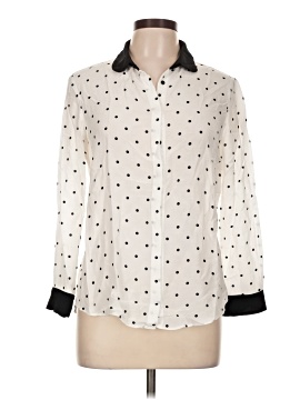 Zara Basic Long Sleeve Blouse