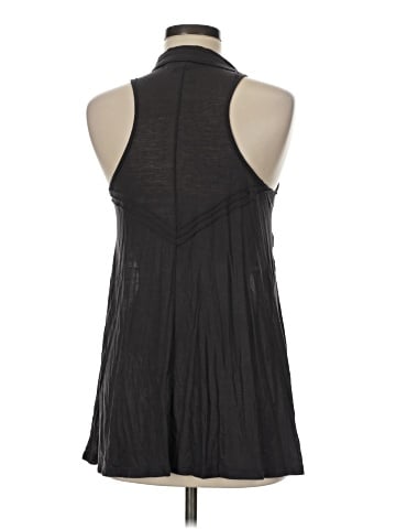 MM Couture by Miss Me Sleeveless Button-Down Shirt (view 2)