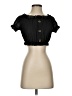 Unbranded Black Short Sleeve Blouse Size S - photo 1
