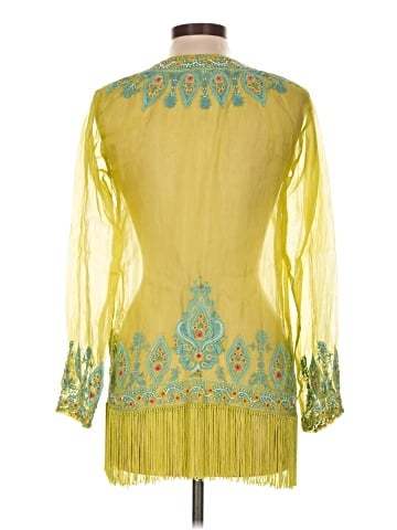 Neiman Marcus 3/4 Sleeve Silk Top (view 2)