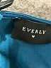 Everly 100% Polyester Solid Blue Cocktail Dress Size S (estimated) - photo 7