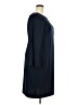 Calvin Klein 100% Polyester Solid Blue Cocktail Dress Size 18 - photo 4