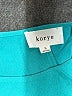 Korye 100% Rayon Teal 3/4 Sleeve Top Size S - photo 7