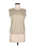 Sag Harbor 100% Polyester Tan Sleeveless T-Shirt Size M - photo 1