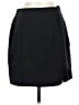 Cider Solid Black Casual Skirt Size S - photo 1