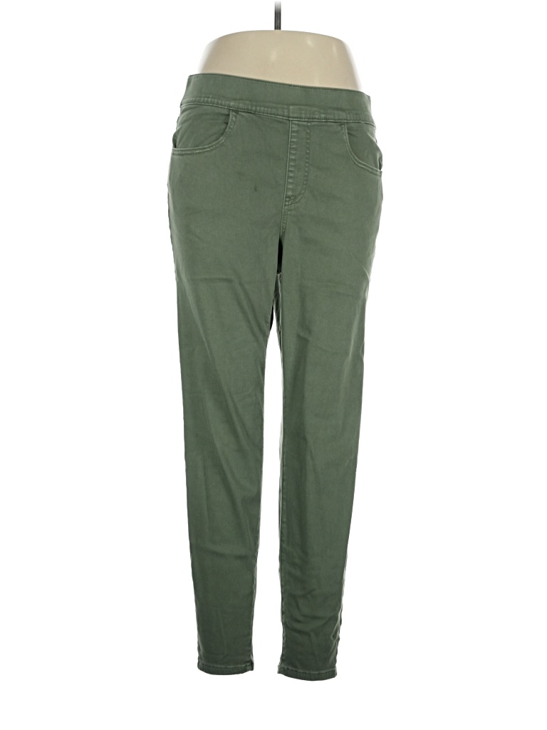 Pre-owned Lane Bryant Casual Pants In Green