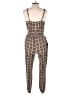 Jolie & Joy Graphic Brown Jumpsuit Size XL - photo 2