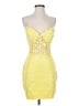 Unbranded Yellow Cocktail Dress Size 0 - photo 1