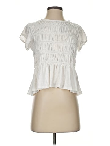 Pilcro Short Sleeve Blouse (view 1)