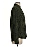 Express 100% Polyester Paisley Green Long Sleeve Blouse Size S - photo 4