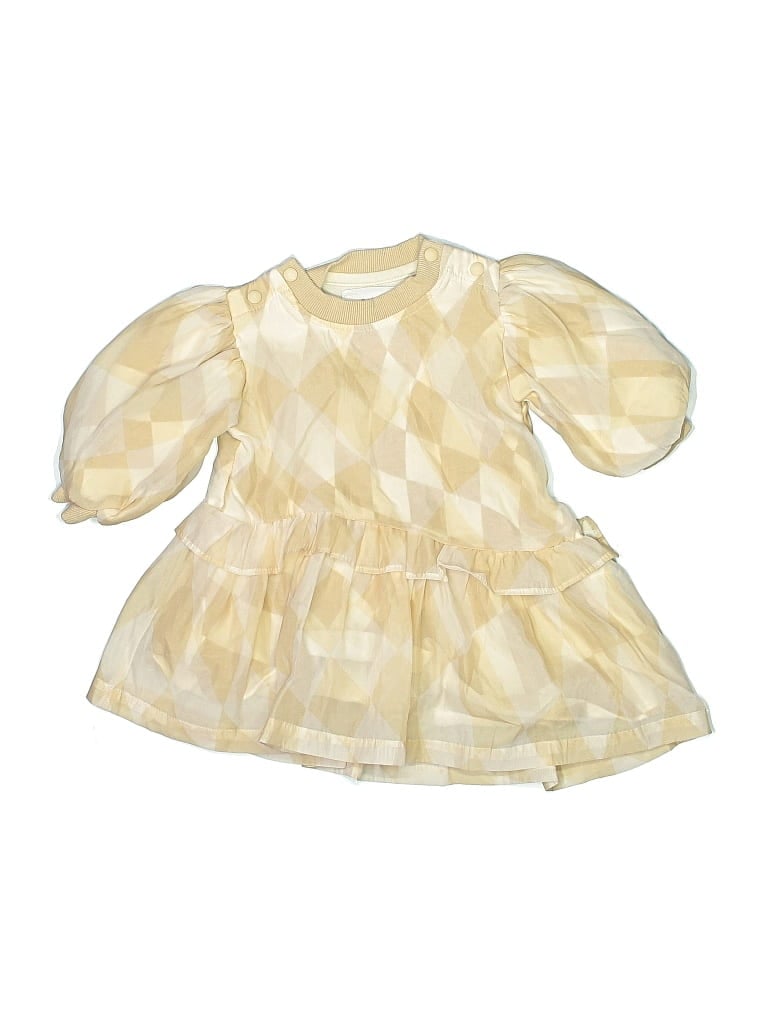 Pre-owned Omamimini Kids' Dress In Yellow