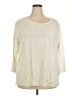CW Classics Ivory 3/4 Sleeve Blouse Size 2X - photo 1