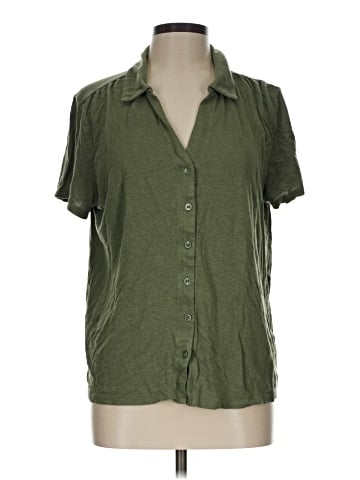 Lands' End Short Sleeve Blouse (view 1)
