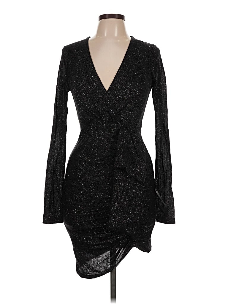Pre-owned Lulus Cocktail Dress In Black