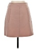 Topshop Solid Tan Casual Skirt Size 4 - photo 1