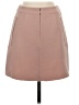 Topshop Solid Tan Casual Skirt Size 4 - photo 2