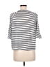 Shein White 3/4 Sleeve T-Shirt Size 6 - photo 2