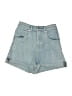 Express Blue Denim Shorts Size 0 - photo 1